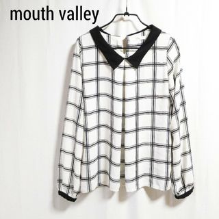 mouth valley ブラウス シフォン シアー トップス(シャツ/ブラウス(長袖/七分))