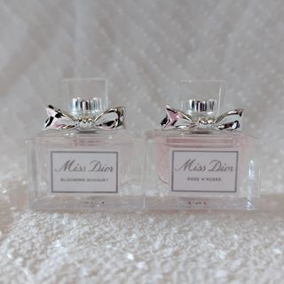 クリスチャンディオール(Christian Dior)のDior　ミニ香水　ミスディオール　ブルーミングブーケ　ローズ＆ローズ(香水(女性用))