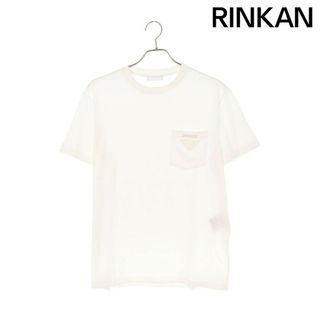 PRADA - プラダ  UJN677 トライアングルロゴポケットTシャツ メンズ XXL