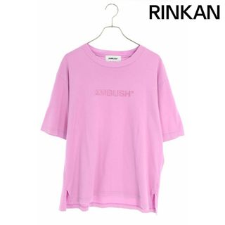 アンブッシュ(AMBUSH)のアンブッシュ  12112554 ロゴ刺繍Tシャツ メンズ M(Tシャツ/カットソー(半袖/袖なし))