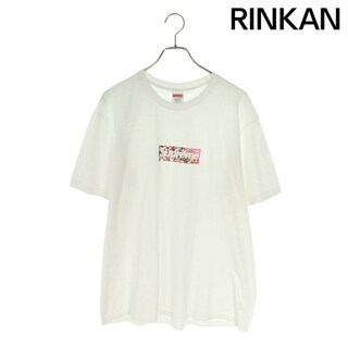シュプリーム(Supreme)のシュプリーム ×村上隆 MURAKAMITAKASHI  20SS  COVID-19 Relief Box Logo Tee ボックスロゴTシャツ メンズ L(Tシャツ/カットソー(半袖/袖なし))