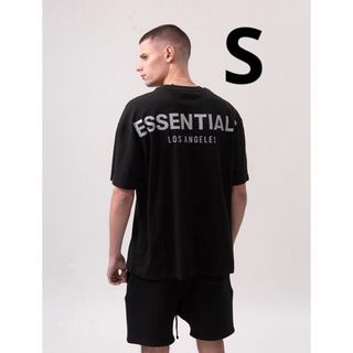 エスエッセンシャルズ(S.ESSENTIALS)のFOG ESSENTIALS  Tシャツ  S  ブラック(Tシャツ/カットソー(半袖/袖なし))