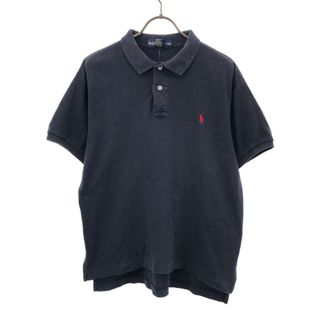 ラルフローレン(Ralph Lauren)のラルフローレン 半袖 ポロシャツ L ブラック系 RALPH LAUREN メンズ(ポロシャツ)