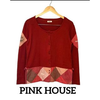 ピンクハウス(PINK HOUSE)のレディース　ピンクハウス　長袖カーディガン(カーディガン)