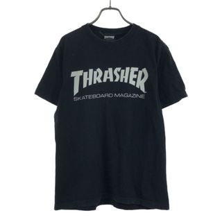 スラッシャー(THRASHER)のスラッシャー 半袖 Tシャツ M ブラック×ホワイト THRASHER メンズ(Tシャツ/カットソー(半袖/袖なし))