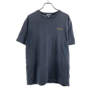 ポールスミスジーンズ ロゴ バック刺繍 半袖 Tシャツ M グレー Paul Smith JEANS メンズ(Tシャツ/カットソー(半袖/袖なし))