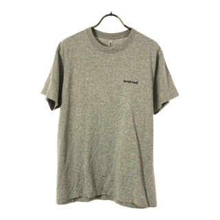 モンベル(mont bell)のモンベル アウトドア 半袖 バックプリント Tシャツ M グレー mont-bell メンズ(Tシャツ/カットソー(半袖/袖なし))