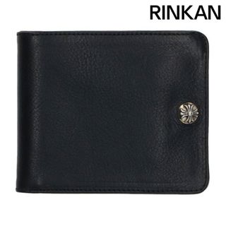 クロムハーツ(Chrome Hearts)のクロムハーツ  1SNAP/1スナップ クロスボールボタンレザーウォレット財布 メンズ(財布)