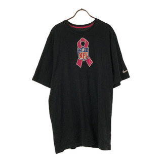 NIKE - ナイキ NFL プリント 半袖 Tシャツ XXL ブラック NIKE ラグビー メンズ