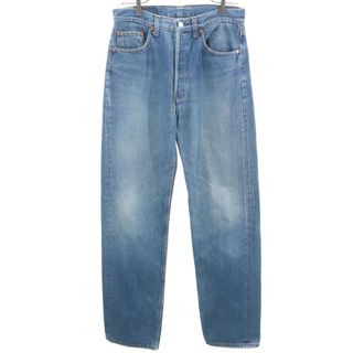 リーバイス(Levi's)のリーバイス 80s 90s 501 USA製 バレンシア工場 デニムパンツ W32 ウォッシュブルー系 Levi's ジーンズ ボタンフライ メンズ(デニム/ジーンズ)