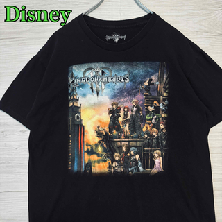 Disney - 【入手困難】ディズニー　キングダムハーツ　Tシャツ　Lサイズ　一点物　海外輸入
