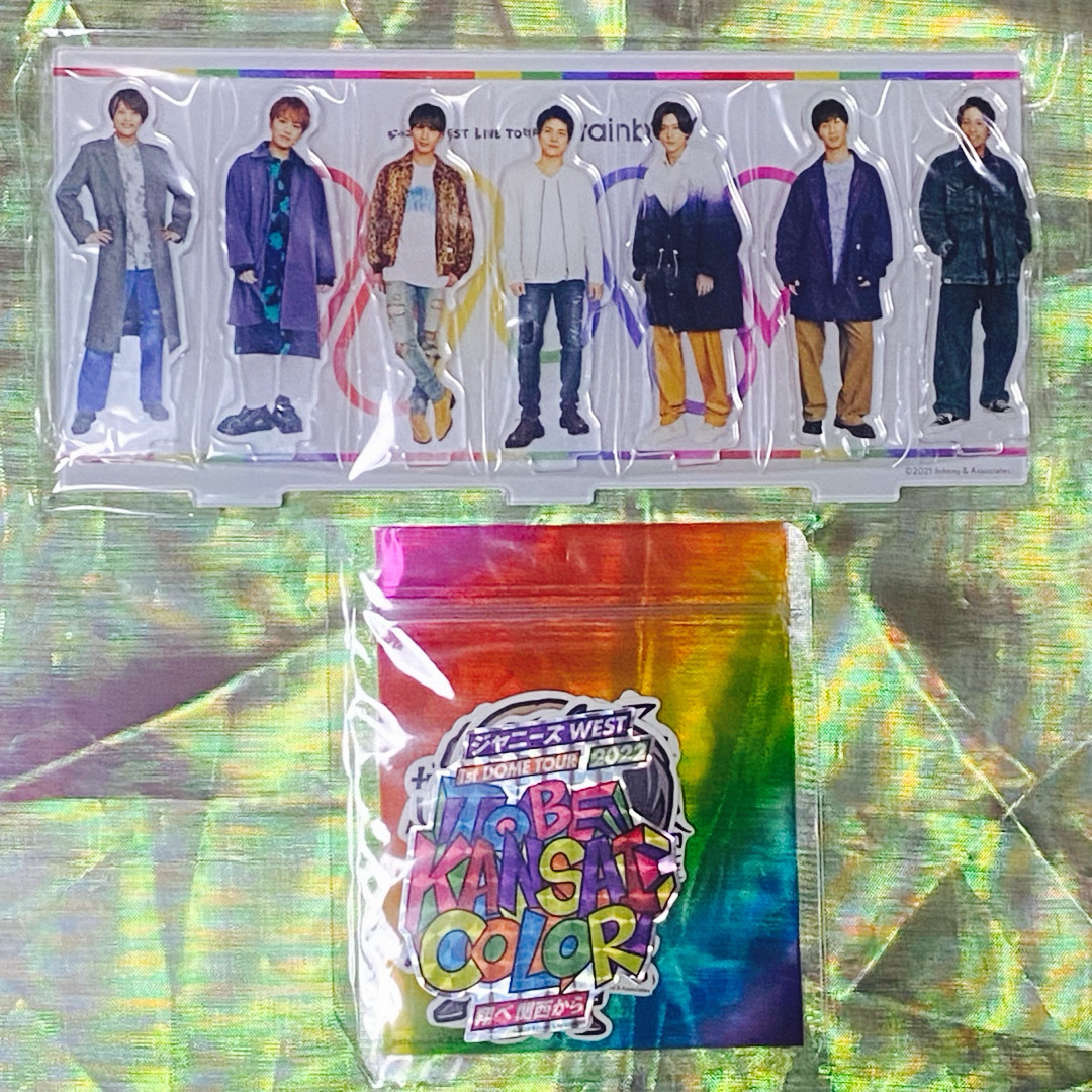 ジャニーズWEST - WEST. ジャニーズWEST アクスタ・ステッカー ジャニーズWEST - WEST. ジャニーズWEST アクスタ・ステッカー