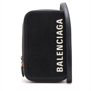 バレンシアガ(Balenciaga)のバレンシアガ  レザー  ブラック レディース ショルダーバッグ(ショルダーバッグ)