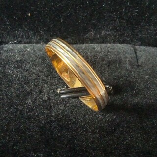 K18P900 ゴールドとプラチナのリング(リング(指輪))