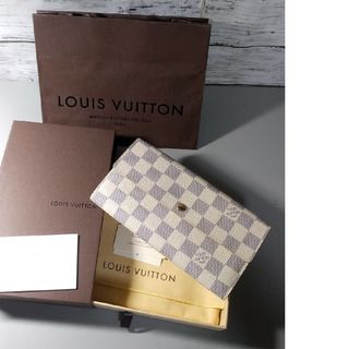 LOUIS VUITTON - ルイヴィトン　長財布　ダミエアズール　ダミエ　アズール