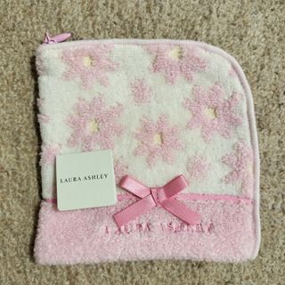 LAURA ASHLEY - LAURA ASHLEY　ローラアシュレイ　タオルポーチ　ハンカチ