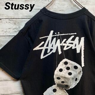 ステューシー(STUSSY)のa74【美品】ステューシー　最高デザイン　ダイス　人気モデル　半袖Tシャツ(Tシャツ/カットソー(半袖/袖なし))