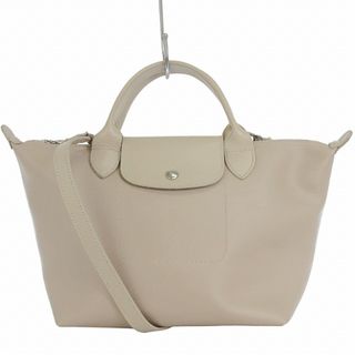 LONGCHAMP - ロンシャン ルプリアージュ シティ バッグ トート ショルダー ベージュ 鞄