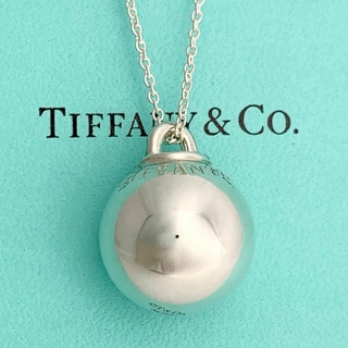 ティファニー(Tiffany & Co.)のティファニー 美品 ハードウェア ボール ペンダント ネックレス ed7(ネックレス)