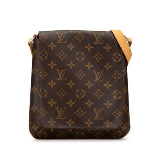 ルイヴィトン(LOUIS VUITTON)のルイ ヴィトン モノグラム ミュゼットサルサ ショート 斜め掛け ショルダーバッグ M51258 PVC レディース LOUIS VUITTON 【1-0151508】(ショルダーバッグ)