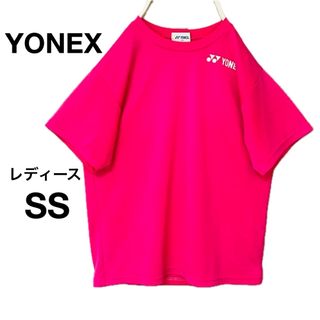 ヨネックスウェア　Tシャツ　胸ロゴ　バッグロゴ　SS ピンク　バドミントン