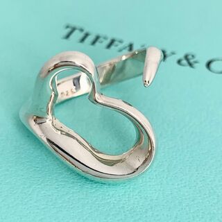 ティファニー(Tiffany & Co.)のTIFFANY&Co. ティファニー オープンハート リング 指輪 ed4(リング(指輪))