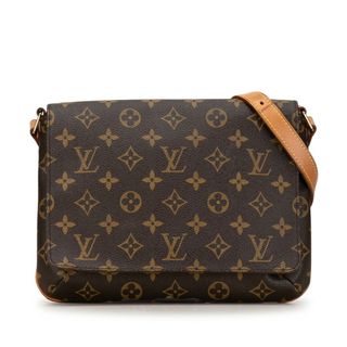 ルイヴィトン(LOUIS VUITTON)のルイ ヴィトン モノグラム ミュゼットタンゴ ショート ショルダーバッグ M51257 PVC レディース LOUIS VUITTON 【214-52472】(ショルダーバッグ)