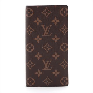 ルイヴィトン(LOUIS VUITTON)のヴィトン ポルトフォイユブラザ   ブラウン レディース 長財布(財布)