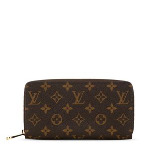 ルイヴィトン(LOUIS VUITTON)のルイ ヴィトン モノグラム ジッピーウォレット ラウンドファスナー 長財布 M41895 PVC レディース LOUIS VUITTON 【214-52489】(財布)