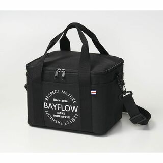 ベイフロー(BAYFLOW)のBAYFLOW　スクエア型保冷バッグBOOK （BLACK）(エコバッグ)