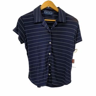 ラルフローレン(Ralph Lauren)のRALPH LAUREN(ラルフローレン) ナイロンボーダーオープンカラーシャツ(シャツ/ブラウス(半袖/袖なし))