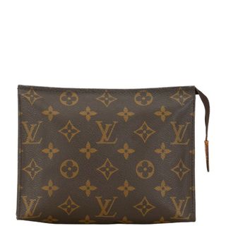 ルイヴィトン(LOUIS VUITTON)のルイ ヴィトン モノグラム ポッシュトワレ19 ポーチ コスメポーチ M47544 PVC レディース LOUIS VUITTON 【1-0152952】(ポーチ)