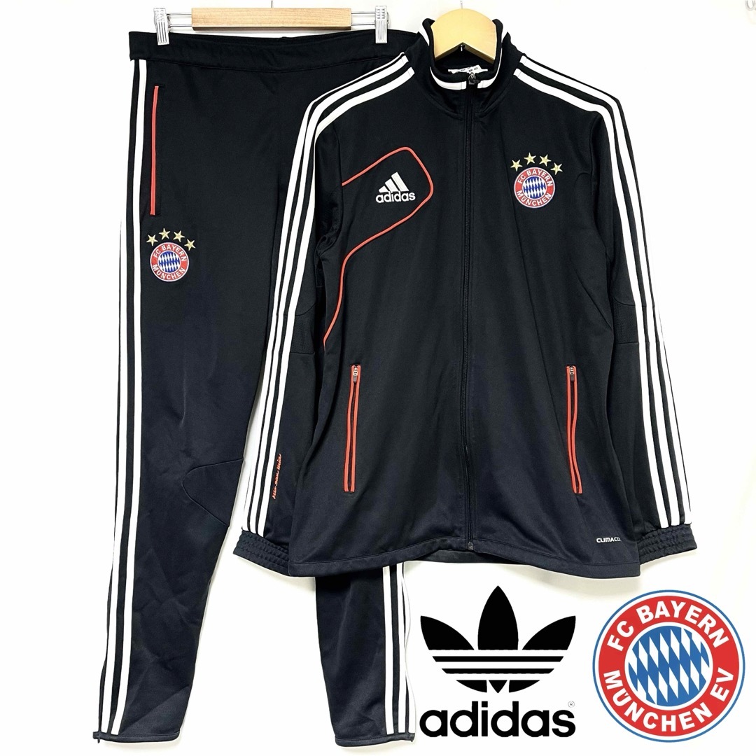 adidas - adidas バイエルン ミュンヘン ジャージ 上下セット L adidas - adidas バイエルン ミュンヘン ジャージ 上下セット L