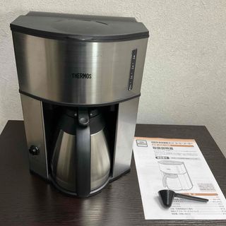 サーモス(THERMOS)のサーモス 真空断熱ポット コーヒーメーカー 1L  ECB-1000 付属品付(コーヒーメーカー)