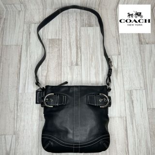 コーチ(COACH)のCOACH コーチ　レザー　ショルダーバッグ21(ショルダーバッグ)