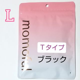 momoful  モモフル  Tショーツ Lサイズ ブラック  吸水ショーツ(その他)