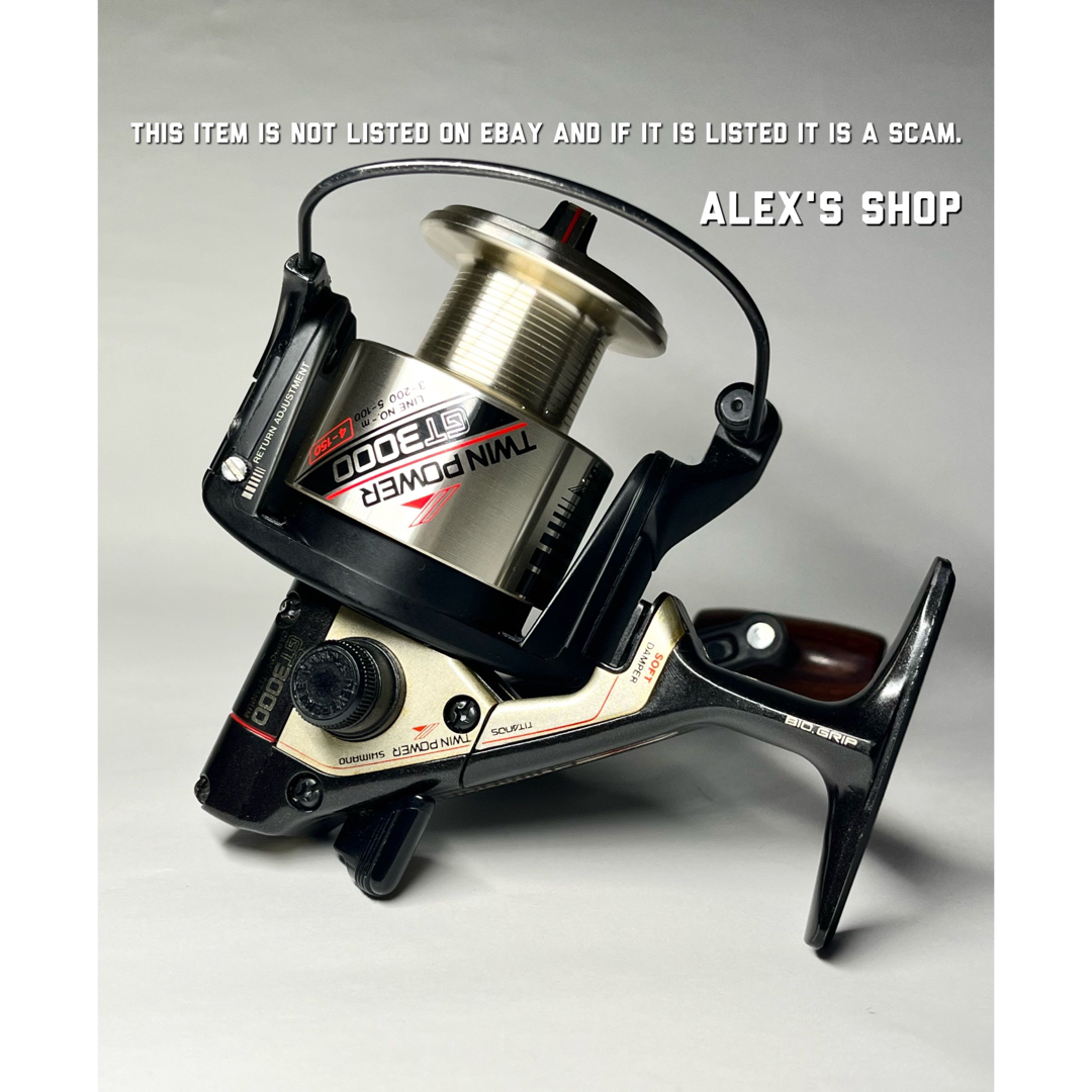 食品・日用品 半額ストア SHIMANO - GT3000の通販 チタノスツインパワー オールドシマノ ダイワ