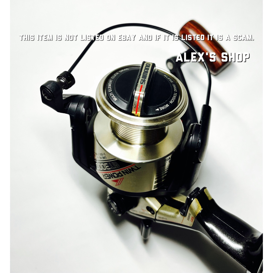 ブランド品専門の SHIMANO - オールドシマノ チタノスツインパワー GT3000の通販 ダイワ