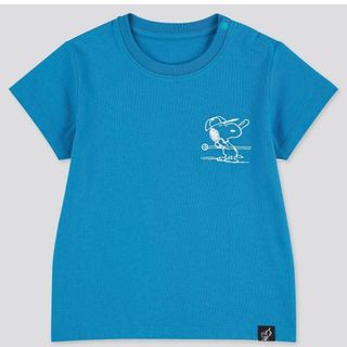 ユニクロ(UNIQLO)のピーナッツ ビンテージ UT グラフィックTシャツ（半袖）キッズ　100cm(Tシャツ/カットソー)