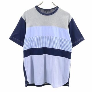コムデギャルソン(COMME des GARCONS)のコムデギャルソン 2017年 日本製 半袖 Tシャツ M ネイビー系 COMME des GARCONS メンズ(Tシャツ/カットソー(半袖/袖なし))