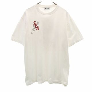 ウィンドアンドシー 半袖 Tシャツ XL ホワイト系 WIND AND SEA メンズ(Tシャツ/カットソー(半袖/袖なし))
