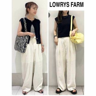 ローリーズファーム(LOWRYS FARM)のLOWRYS FARM ローリーズファーム  ブークレベスト 美品(ベスト/ジレ)