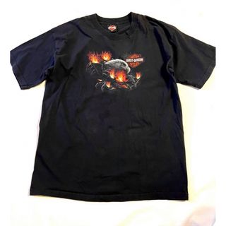 Harley Davidson - 【希少】Harley Davidson Tシャツ　フレイム　XL