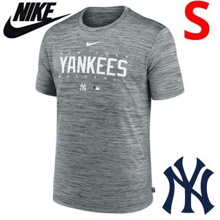 ナイキ(NIKE)の【ヘザーグレー／S】ナイキ MLB ニューヨーク・ヤンキース 選手着用 Tシャツ(Tシャツ/カットソー(半袖/袖なし))