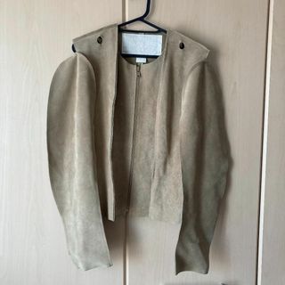 マルタンマルジェラ(Maison Martin Margiela)のMaison Martin Margiela with H&M★スウェードJKT(ライダースジャケット)