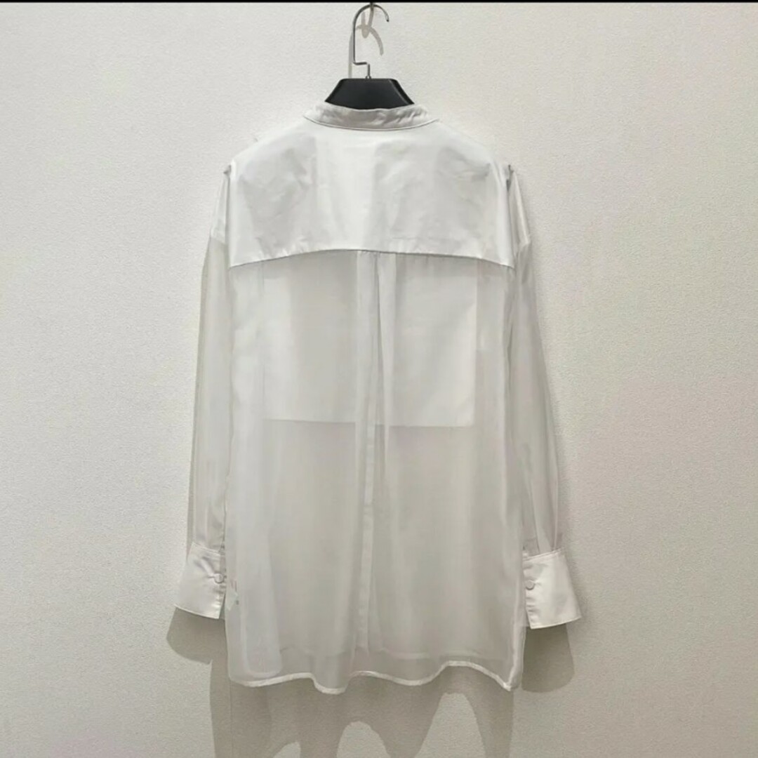 GYPSOPHILA - gypsohila Ribbon Sheer Shirt ジプソフィアの通販 GYPSOPHILA - gypsohila Ribbon Sheer Shirt ジプソフィアの通販