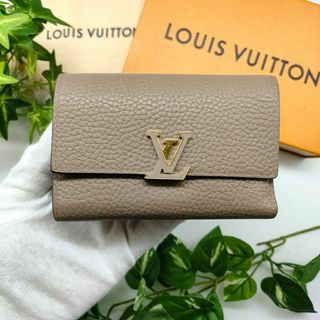 ルイヴィトン(LOUIS VUITTON)のルイヴィトン　三つ折り財布　ポルトフォイユカプシーヌコンパクト　M62159(財布)