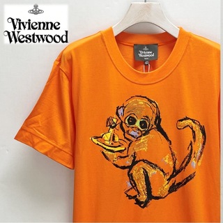ヴィヴィアンウエストウッド(Vivienne Westwood)の《ヴィヴィアンウエストウッド》新品 ビッグマッシュルームTシャツ 42(Tシャツ/カットソー(半袖/袖なし))