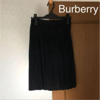 バーバリー(BURBERRY)の★美品★Burberry プリーツスカート(ひざ丈スカート)
