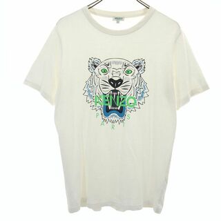 ケンゾー(KENZO)のケンゾー 半袖 Tシャツ S ホワイト系 KENZO メンズ(Tシャツ/カットソー(半袖/袖なし))